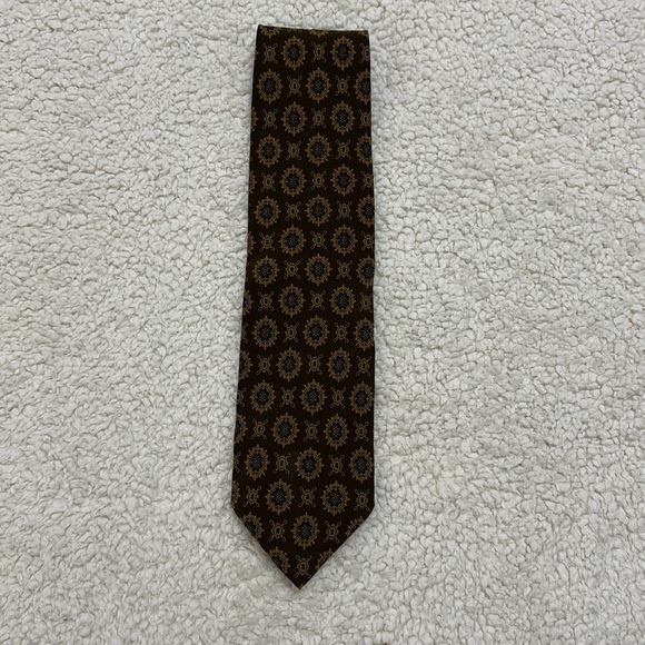 Giorgio Armani Cravatte Tie 100% Silk Vintage - Picture 3 of 7